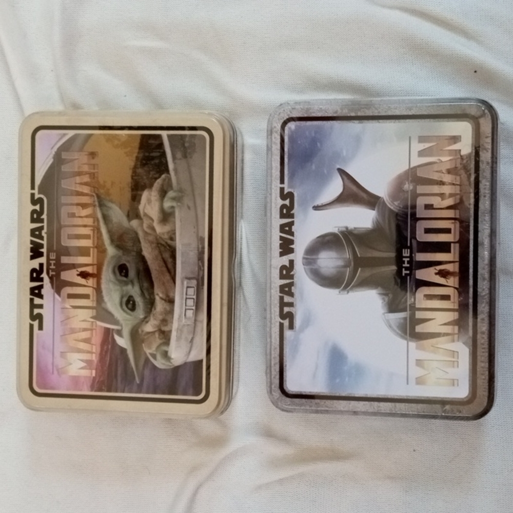 2ct Star Wars The Mandalorian And Grogu Playing Card Lmt edition Nib